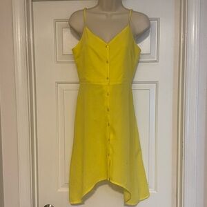 ASOS Yellow Button-Down Dress